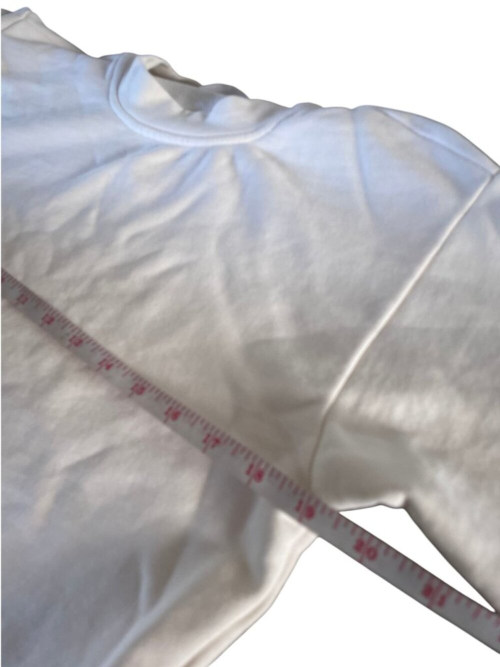 Everlane The Cotton Mock Neck Long Sleeve Dress Off-White Cream Mini XS - Picture 4 of 8
